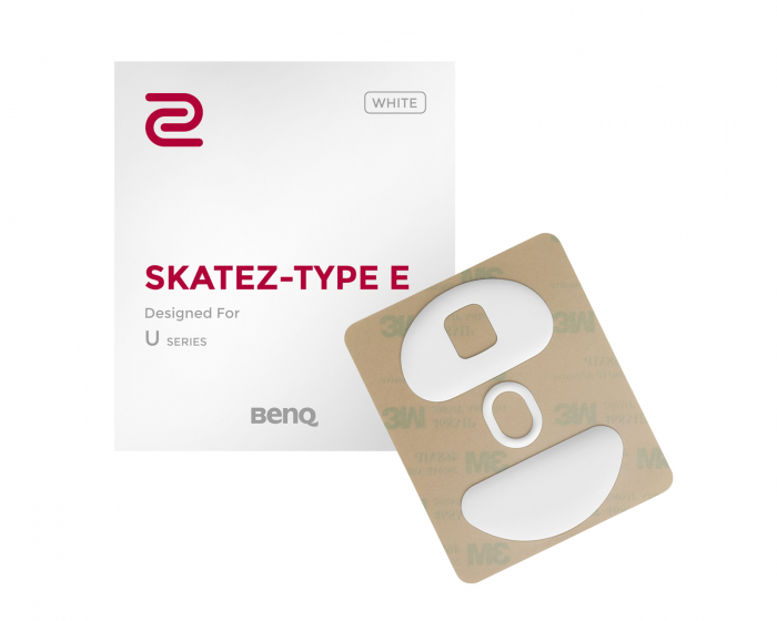 ZOWIE by BenQ Skatez - Type E til Zowie U2 - Hvid