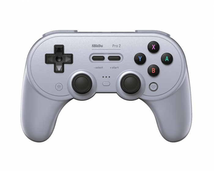 8Bitdo Pro 2 Bluetooth Gamepad Hall Effect Edition - Bluetooth Controller - Grå