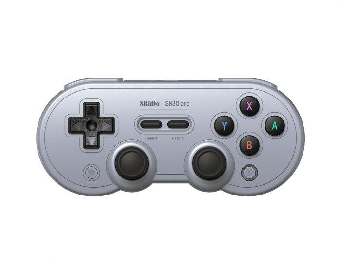 8Bitdo SN30 Pro Bluetooth Gamepad Hall Effect Edition - Bluetooth Controller - Grå