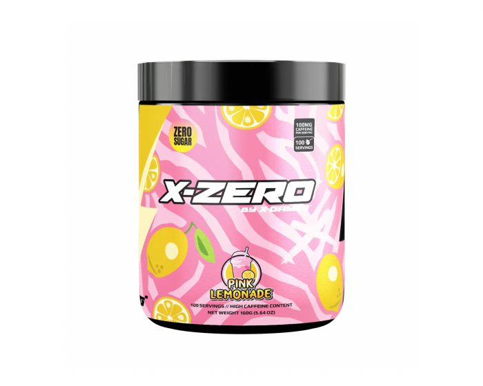 X-Gamer X-Zero Pink Lemonade - 100 Portioner