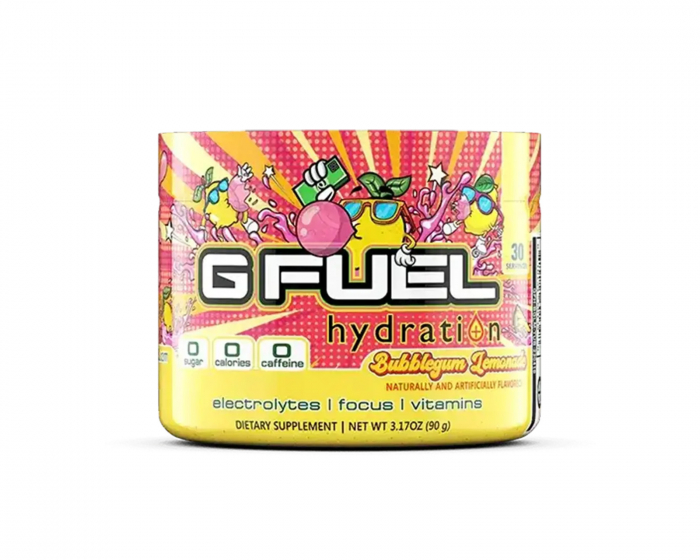 G FUEL Bubble Gum Lemonade Hydration - 30 Portioner