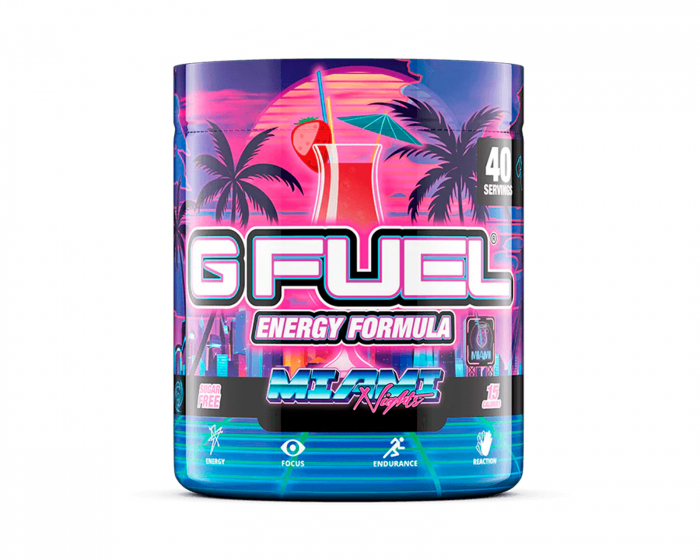 G FUEL Miami Nights - 40 Portioner