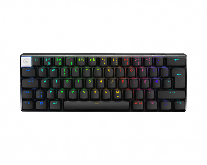 Logitech G PRO X 60 Lightspeed Trådløst Gaming Tastatur [Tactile Black] - Sort