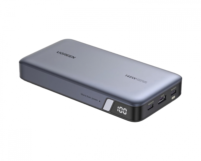 UGREEN 145W Powerbank til Laptop 25 000 mAh - Space Grey