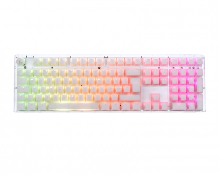 Ducky Aura Keycaps Set Nordisk Layout - Hvid