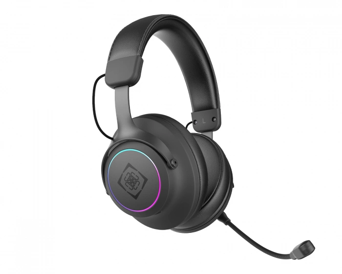 Deltaco Gaming DH440 Trådløst RGB Gaming Headset - Sort