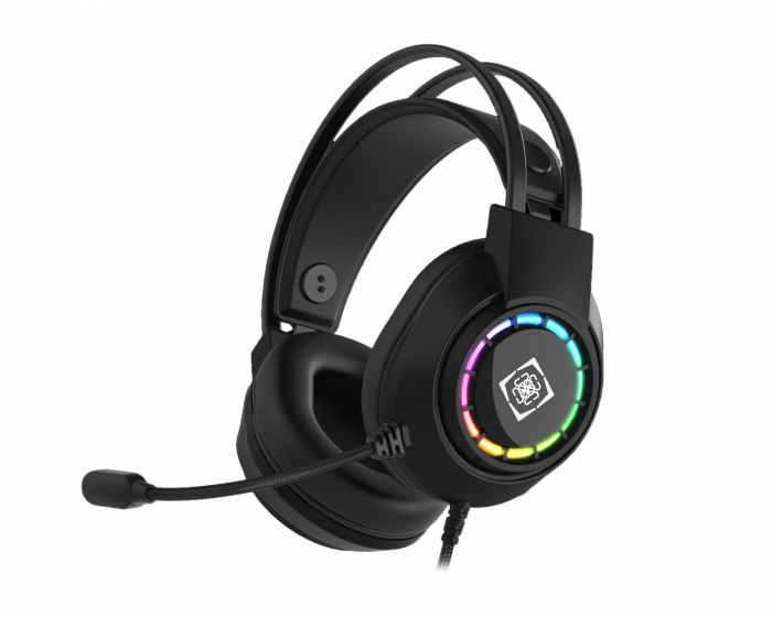 Deltaco Gaming DH220 Kablet RGB Gaming Headset - Sort