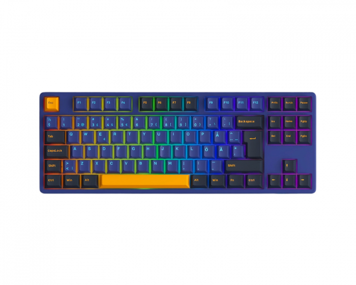 Akko 5087B TKL Plus Horizon Trådløs RGB Hotswap Tastatur [CS Jelly Black]