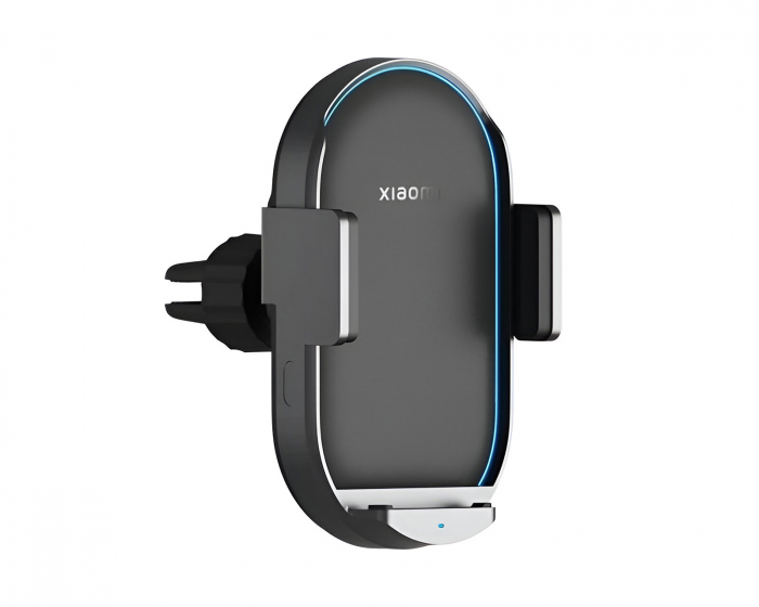 Xiaomi Wireless Car Charger 50W - Sort Hurtig Oplader til Bil