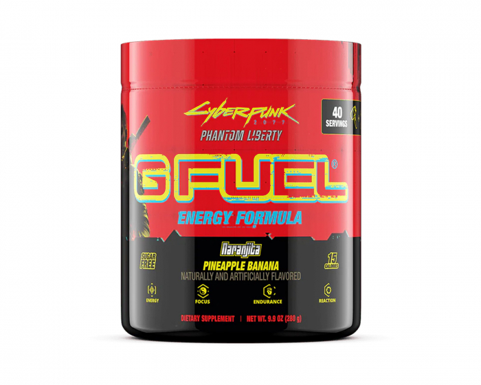 G FUEL Naranjita Cyberpunk 2077 - 40 Portioner