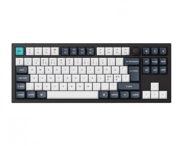 Keychron Q3 Max QMK TKL Trådløst Mekanisk Tastatur [Gateron Jupiter Banana] - ISO