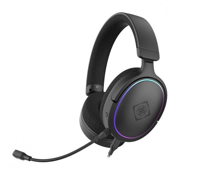 Deltaco Gaming DH430 Kablet RGB Gaming Headset - Sort