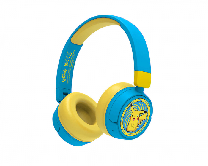 OTL Technologies Pokemon Junior Bluetooth On-Ear Trådløse Hovedtelefoner - Pikachu