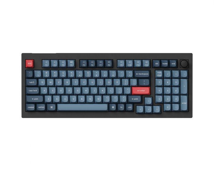 Keychron V5 Max QMK/VIA RGB Hotswap Trådløs Tastatur [Gateron Jupiter Brown] - ISO