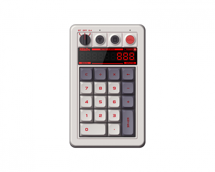 8Bitdo Retro 18 Mechanical Numpad - Trådløs Numpad - N Edition