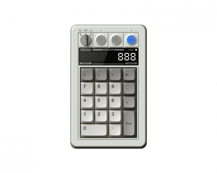 8Bitdo Retro 18 Mechanical Numpad - Trådløs Numpad - M Edition
