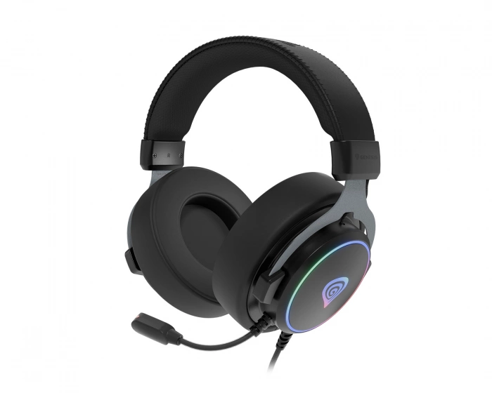 Genesis Neon 764 USB Gaming Headset RGB - Sort