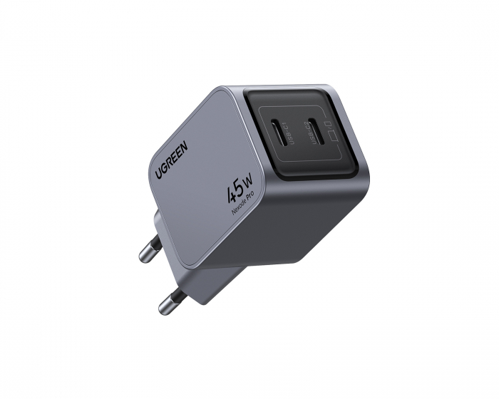 UGREEN Nexode Pro Dual USB-C Oplader - 45W