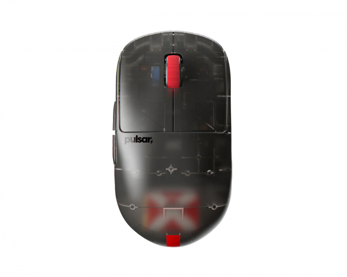 Pulsar X2-H High Hump Trådløs Gaming Mus - Mini - Clear Black - Limited Edition