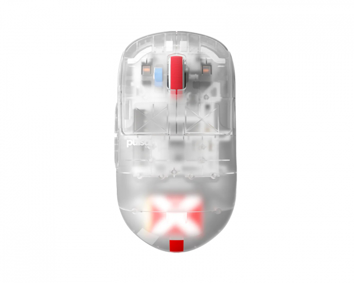 Pulsar X2-H High Hump Trådløs Gaming Mus - Mini - Superclear - Limited Edition