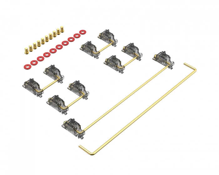 Durock Stabilizers V3 Screw Ins - Smokey