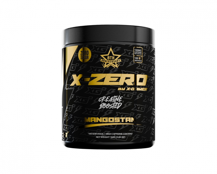 X-Gamer X-Zero Mangostan med Kreatin - 100 Portioner