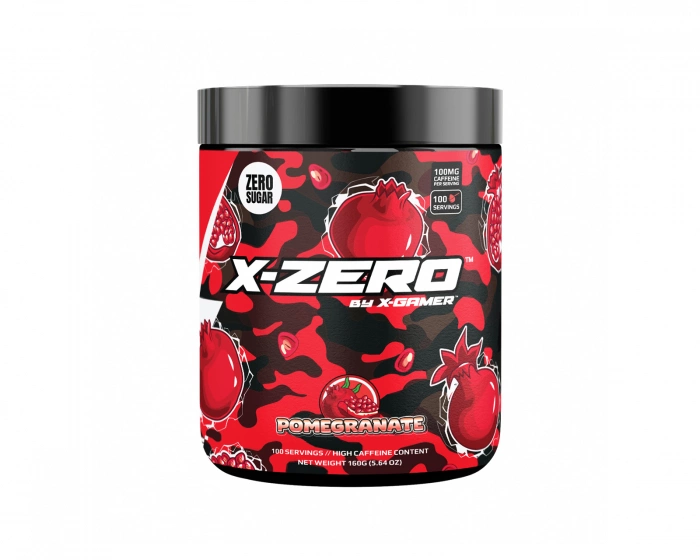 X-Gamer X-Zero Pomegranate - 100 Portioner