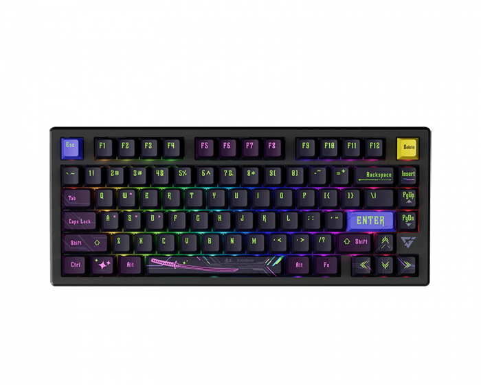 ATK RS7 PRO eSports Hall Effect Tastatur [Rainbow IP (RGB)] - Sort