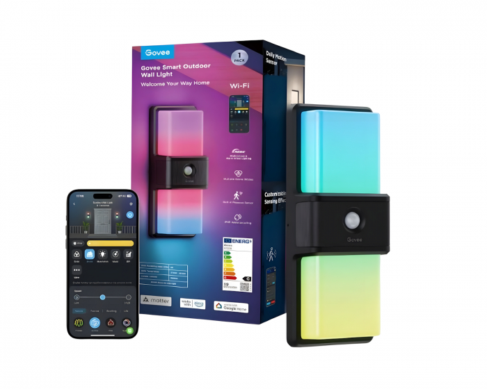 Govee Smart Outdoor Væglampe