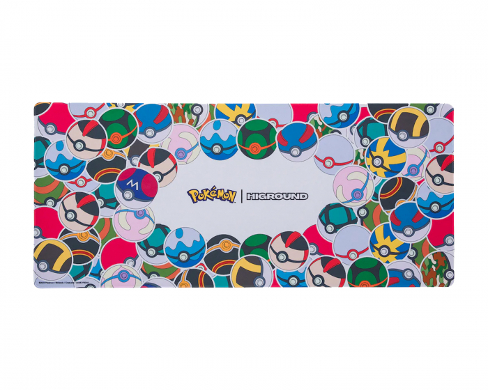 Higround Pokémon Gaming Musemåtte - Poké Ball Sticker - XL