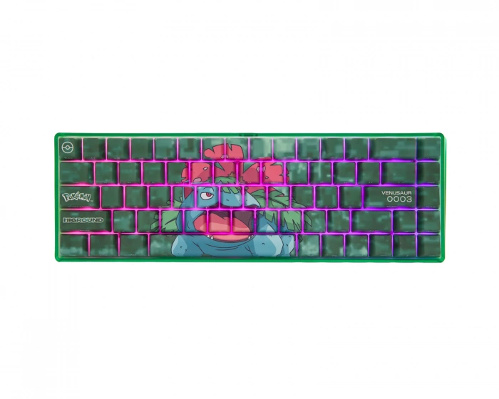 Higround Pokémon Performance 65 Hotswap Gaming Keyboard - ANSI - Venusaur [Hall Effect]