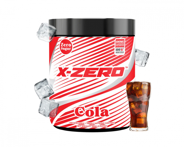 X-Gamer X-Zero Cola - 100 Portioner