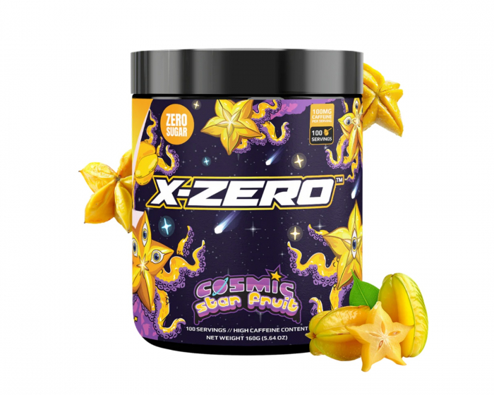 X-Gamer X-Zero Cosmic Star Fruit - 100 Portioner