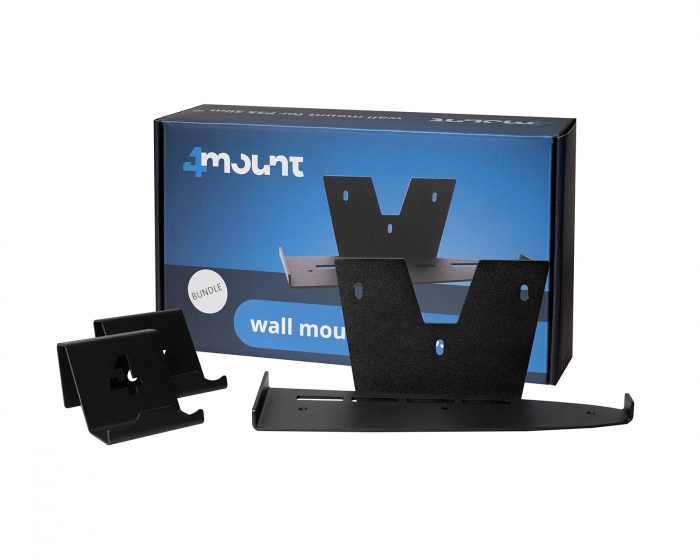 Vægbeslag Bundle til PS5 Slim - Sort