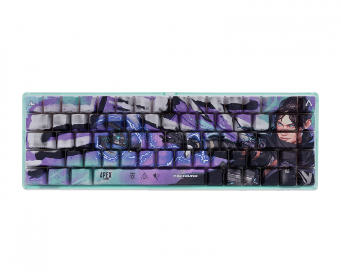 Higround Apex Basecamp Hotswap Gaming Tastatur ISO Nordic - Wraith