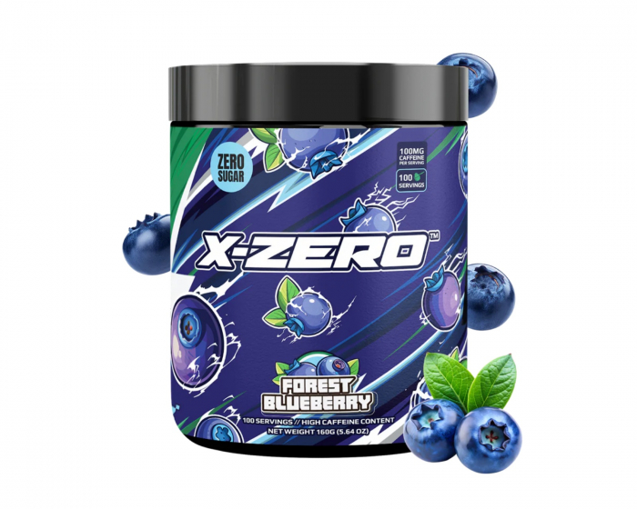 X-Gamer X-Zero Forest Blueberry - 100 Portioner