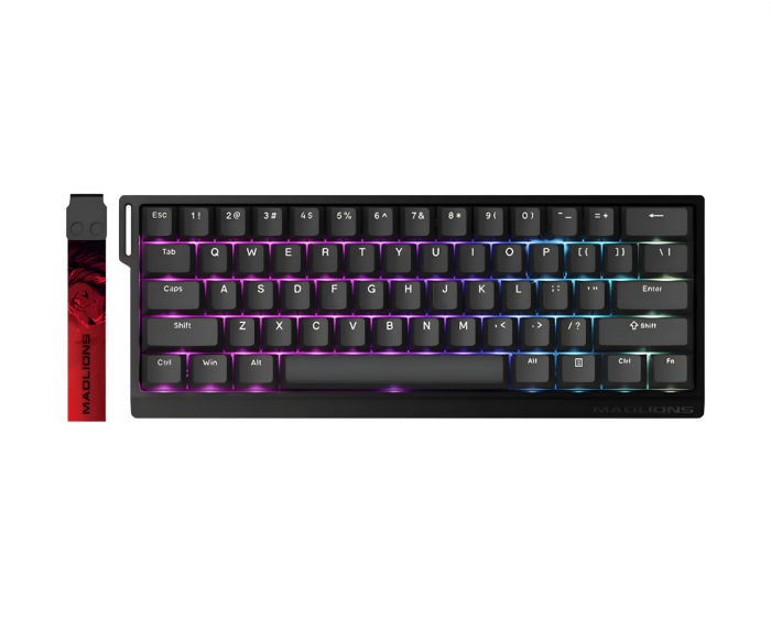 FGG MAD 60 HE RGB Tastatur ANSI [Magnetic Amber PRO] - Sort