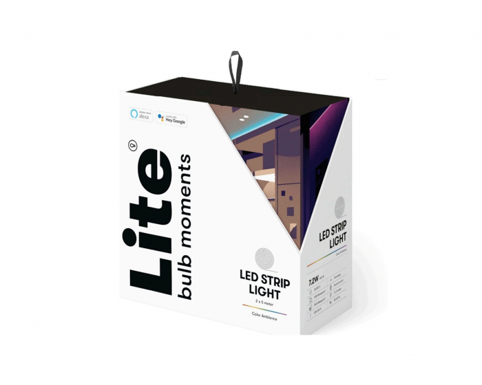 Lite Bulb Moments LED Strip Lys - 2x5 m