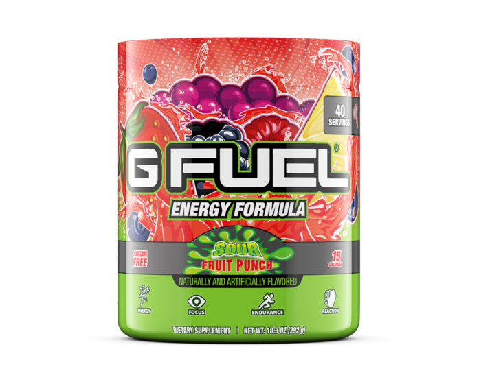 G FUEL Sour Fruit Punch - 40 Portioner
