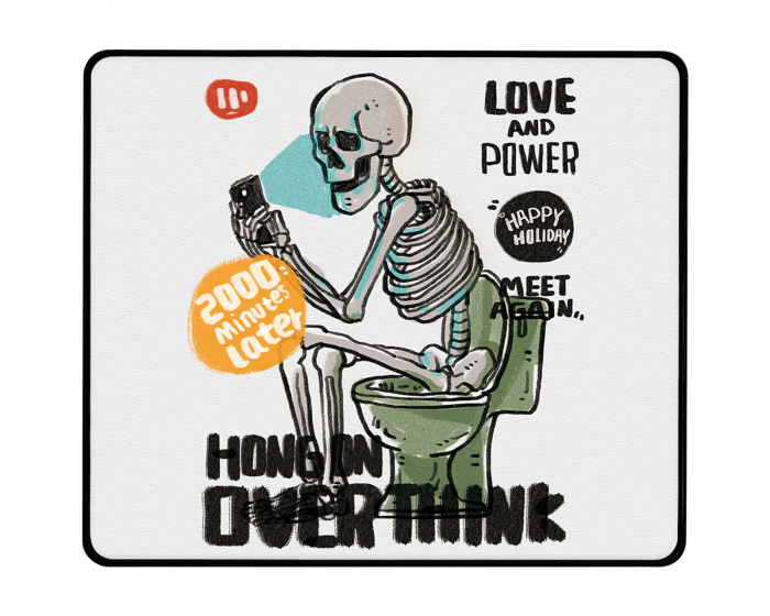 Owepowe Skeleton - Gaming Musemåtte - XL