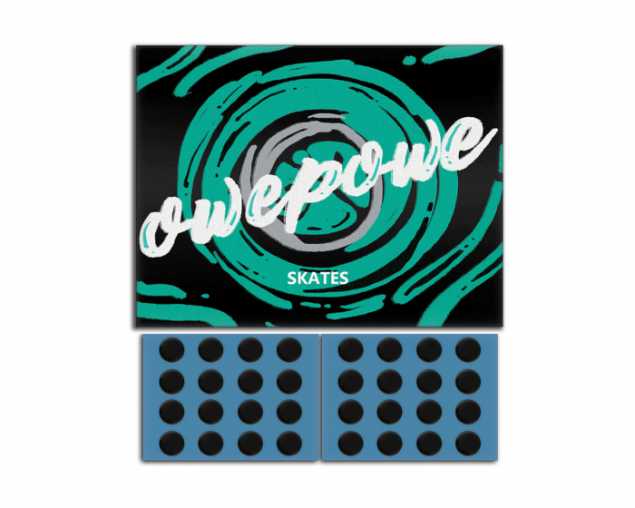 Owepowe Eagle Mus Skates Control Dots Stor - Sort