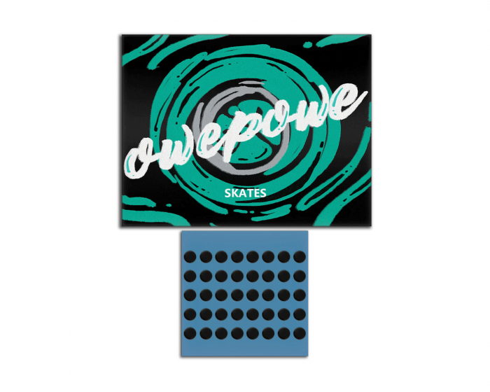 Owepowe OP Mus Skates - Universal Dots 40 stk - Sort
