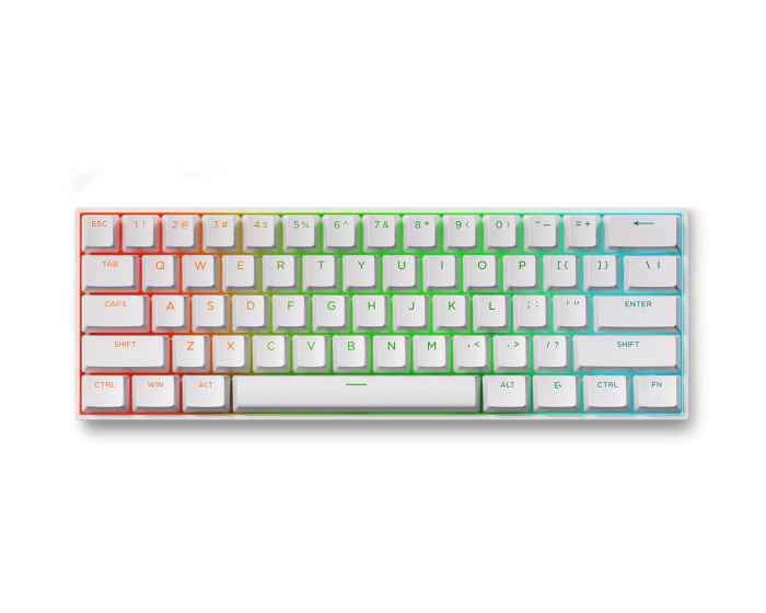 MCHOSE Ace 60 Pro ANSI Hall Effect Tastatur - Hvid