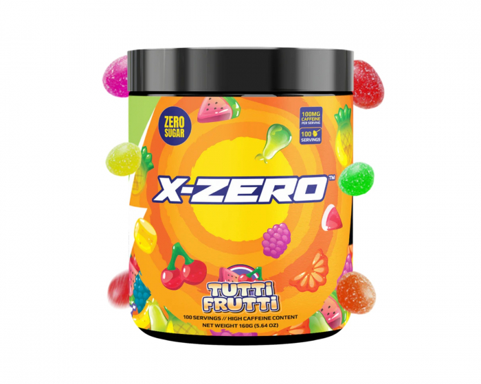 X-Gamer X-Zero Tutti Frutti - 100 Portioner