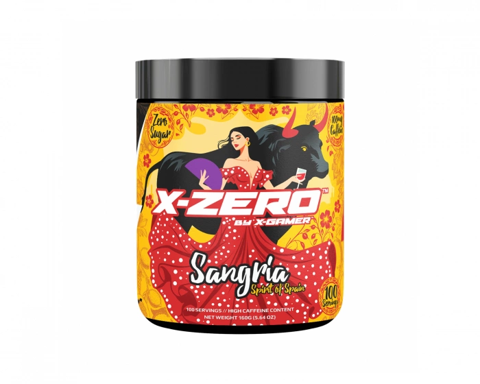 X-Gamer X-Zero Sangria - 100 Portioner