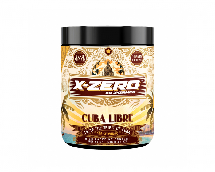 X-Gamer X-Zero Cuba Libre - 100 Portioner