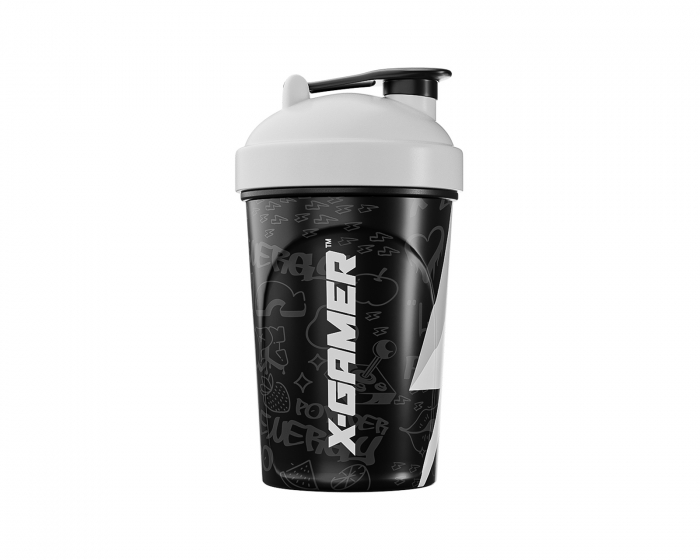 X-Gamer X-Zero Shaker 500ml - Sort & Grå