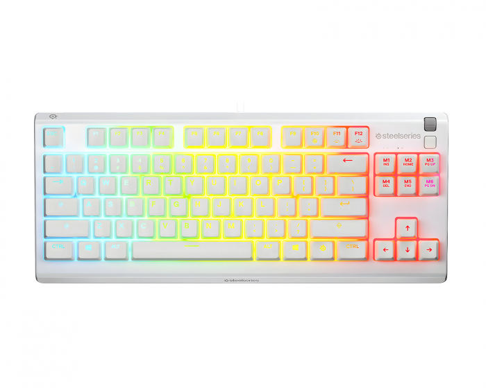 SteelSeries Apex 3 TKL RGB Tastatur - Hvid
