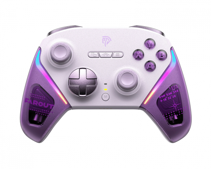 EasySMX D10 HE Trådløs Controller Hall Effect - Lilla