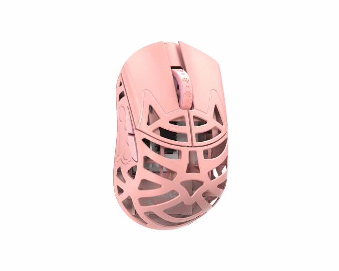 WLMouse Beast Miao - Trådløs Gaming Mus - Lyserød [Omron Opticals]